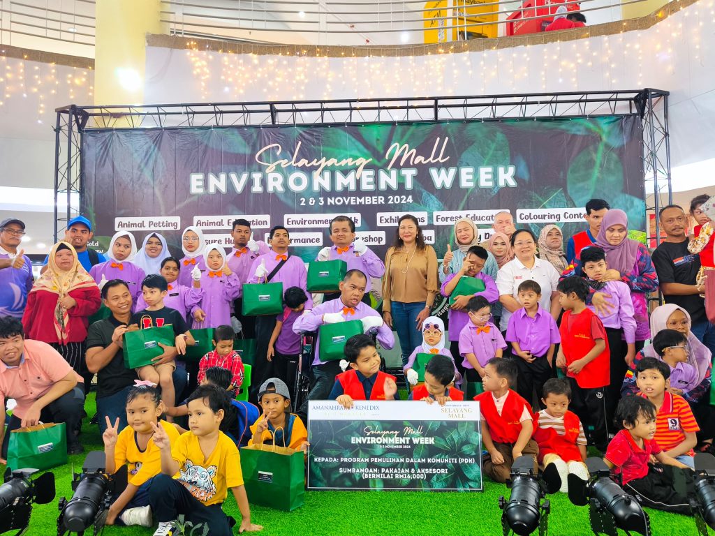 Selayang Mall 2024年环境周，团结社区力量共创绿色未来
